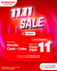 Air asia coupons & promo codes. Airasia Kicks Off 11 11 Sale With P11 Base Fare Deals Airasia Newsroom