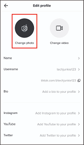 How To Change Your Profile Picture On Tiktok