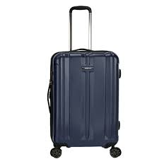 Traveler S Choice 26 La Serena Suitcase Navy In 2020 La Serena Spinner Luggage Sets Vertical Design