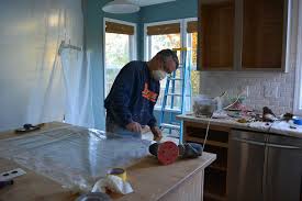 Better for indoor use because it smells like oranges but still wear a painting mask!) and puddy knife. What We Learned From A Forever Project To Refinish Kitchen Cabinets The Pecks Oregonlive Com