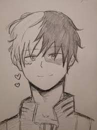 Maybe you would like to learn more about one of these? Shoto Todoroki Fanart Anime Boy Sketch Guy Drawing Anime Character Drawing