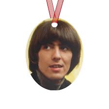 The Psychedelic George Harrison Double Sided Metal Christmas Ornament Will  Add A Vintage Touch to Your Rockin' Holiday Tree Decorations