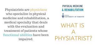 They see patients in all age groups and treat problems that touch upon all the major systems in the body. Uoft Physiatry On Twitter What Is A Physiatrist Physiatrists Are Physicians Who Specialize In Physical Medicine And Rehabilitation Pm Amp R A Medical Specialty That Deals With The Evaluation And Treatment Of Patients Whose