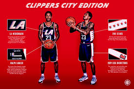 The official facebook page of the l.a. Los Angeles Clippers Unveil City Edition Uniforms Fox Sports