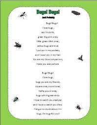 My Student Adam Read This Poem For Poetry Month This Month He Loves Bugs So It Was Such A Perfect Poem For Poetry Freebie Kindergarten Poems Poetry For Kids