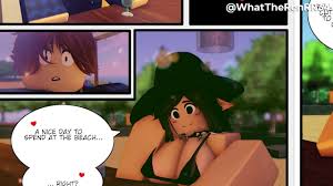 Sweet roblox girl giving a blowjob 