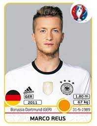 Bae And Bees Reus Sticker Album Marco Reus