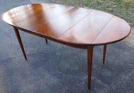 Solid Maple Hitchcock Stenciled Oval Dining Table W Drop Leaves Two 12 Leaves Oval Table Dining Dining Table Dining