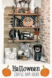 Sep 09, 2020 · at the very tip top of the coffee bar, i decided to stick these witches legs in a polka dot pitcher, and i just loooove the fun twist it adds! Halloween Coffee Bar Re Fabbed