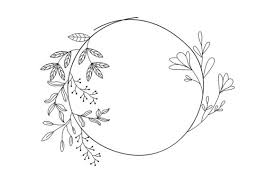 Download Floral Round Frame No 5 Graphic By Nuk130 Studio Creative Fabrica SVG Cut Files