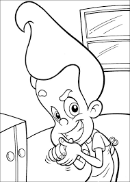 Free jimmy neutron coloring pages. Jimmy Neutron Printable Coloring Pages 17