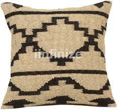 A wide variety of 20 inch throw pillows options are available to you, such as technics, use, and material. Indian Rustic Car Kilim Cotton Cushion Jute Rug Cushion Cover Pillows Boho Rustci Hand Knotted Vintage Sham Kilim Woven Hand Woven Pillows Handmade Pillowcases