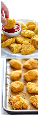 Parmesan Baked Chicken Nuggets Gimme Some Oven Recipe Recipes Chicken Nugget Recipes Baked Chicken Nuggets