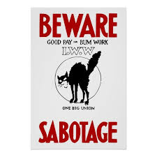 Vintage Iww Propaganda Poster Zazzle Com Propaganda Posters Black Cat Sticker Sticker Street Art