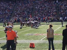 front row at the game | my dabblings