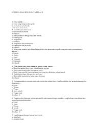 Sehingga makin banyak jumlah getaran perdetik, maka makin tinggi bunti yang dihasilkan. Soal Seni Budaya Kelas X Pts 1 Jawaban