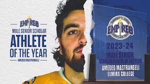Amedeo Mastrangeli Earns 2023-24 Empire 8 Male Senior Scholar Athlete of  the Year