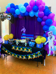 7th Birthday Party Theme Ideas For Boy Fortnite Birthday Party Birthday Party Centerpieces 7th Birthday Party Ideas Boy Birthday Parties