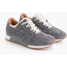 Packer X J Crew X Asics Tiger Gel Lyte Iii Charcoal Suede Sneakers 160 Liked On Polyvore Featuring Men S Fa Sneaker Magazine Fashion Dress Shoes Sneakers