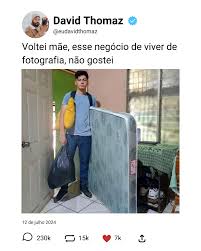 David Thomaz (@eudavidthomaz) · Instagram 照片和视频