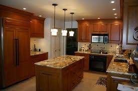 timeless natural light cherry kitchen