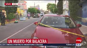 En avenida tláhuac y reforma agraria, en @alc_tlahuac; Balacera En Tlahuac Deja Un Muerto Noticieros Televisa