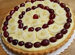 Crostata di banane dai migliori blog di ricette di cucina italiani. Ricetta Crostata All Uva E Banana E Alla Crema Pasticcera Dolcidee