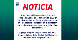 De wikipedia, la enciclopedia libre. Se Pospone El Juego De La Nfl En Mexico Hasta 2021 Deportes National Football League Tudn Univision