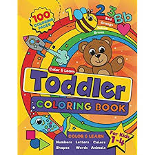 In coloringcrew.com find hundreds of coloring pages of numbers and online coloring pages for free. Buy Toddler Coloring Book For Kids Ages 1 4 100 Fun Pages Of Letters Words Numbers Animals And Shapes To Color And Learn Us Edition Color Learn Paperback October 26 2020 Online In Turkey B08m1xbxj1