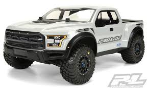 Ford f 150 raptor rc truck. Pro Line Pre Painted Cut 2017 Ford F 150 Raptor Body Rc Car Action