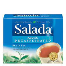 Naturally Decaffeinated Black Tea 72ct Salada Decaffeinated Black Tea Black Tea Benefits