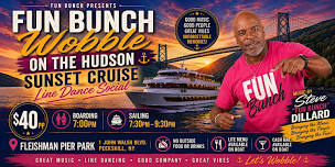 Fun Bunch Wobble On The Hudson Sunset Cruise Line Dance Social