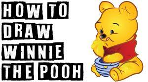 There are 1382 winnie the pooh drawings for sale on etsy, and they cost $10.93 on average. How To Draw Winnie The Pooh Honey Pot Drawpin Youtube