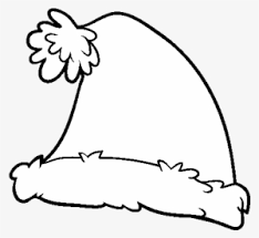 Free printable santa hat coloring pages for kids. A Santa Claus Christmas Hat Coloring Page Touca De Natal Desenho Png Image Transparent Png Free Download On Seekpng