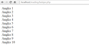 Belajar Php Part 10 Perulangan While Pada Php Malas Ngoding