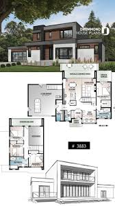 Discover The Plan 3883 Essex Which Will Please You For Its 4 Bedrooms And For Its Contemporary Styles Modern Architecture House Bungalow House Design Architectural House Plans