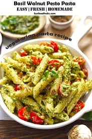Basil Pesto Pasta Recipe Homemade Pesto Fun Food Frolic Recipe In 2020 Perfect Pasta Recipe Pasta Recipes Vegetarian Pesto