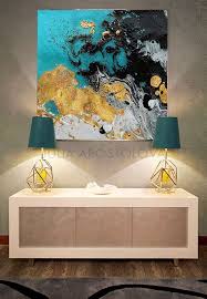 Black And Gold Wall Art Canvas Upto 50 Black Gold White Teal Watercolor Print Large Wall Art Decor Canvas Print From Sold Goldleaf Abstract Painting Julia Apostolova Abstract Painting Abstract Art Painting Large Wall Art
