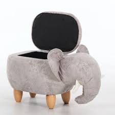 The ornate surface of this stool adds visual drama to your decor, and the stool is versatile, doubling as a. Elephant Storage Stool Apollobox