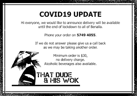 That Dude And His Wok Photos Benalla Victoria Menu Prices Restaurant Reviews Facebook