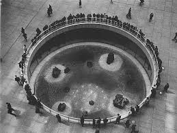 Sunken Garden Chase Manhattan Bank Plazanew York New York Completed In 1964 The Subterranean Brick Lined Water Garden F Isamu Noguchi Noguchi Sunken Garden