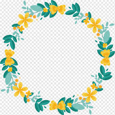 Check spelling or type a new query. Yellow And Teal Floral Wreath Artwork Border Flowers Garland Wreath Leaves Splicing Love Ring Love Watercolor Leaves Leaf Png Pngwing