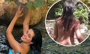 Camila Cabello goes TOPLESS during latest vacation in Puerto Rico as she  adds tiny green thong bikini bottoms | Daily Mail Online