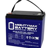 12V 55AH GEL Battery Replacement for DURG12-50P