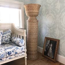 It comes with personalized nameplate. Blue Carreon S Instagram Profile Post I Asked My Factory To Make These Wicker Urns And Pedestals Inspired By The Baskets Of Provence And Vigo And By Atelier