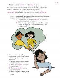 Que se prohibe en los articulos 1 y 4 de la constitucion?? Secuencia 1 Discrminacion De Personas O Grupos Ayuda Para Tu Tarea De Formacion Civica Y Etica Sep Primaria Quinto Respuestas Y Explicaciones