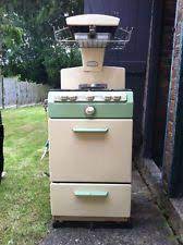 Parkinson Cowan 1960 S Gas Cooker With High Level Grill Cream Green Gas Cooker Grilling Cowan