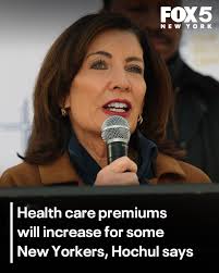 Health care premiums will increase by nearly 40 percent for some New  Yorkers, starting this month, according to Governor Kathy Hochul.