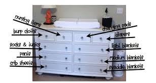 Organizing The Nursery Dresser Changing Table Organization Doyledispatch Com Baby Room Organization Changing Table Organization Baby Clothes Organization