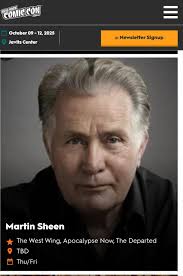 MARTIN SHEEN WILL BE AT NYCC. THIS IS NOT A DRILL : r/thewestwing